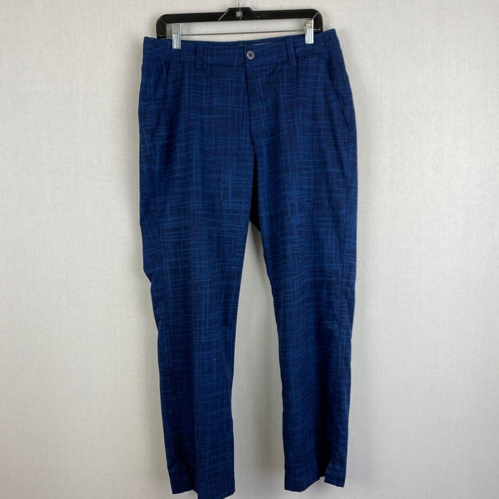 Under Armour Solid Pattern Blue Pant - image 1